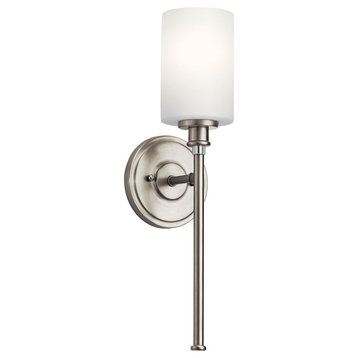 Wall Sconce 1-Light LED, Brushed Nickel