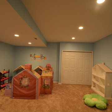 Finished Basement in Ellicott City, MD. May 2016