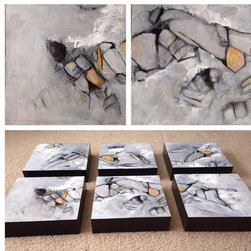 "Moonlight Bay" (all panels shown) - Paintings