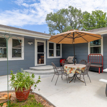 11th Street Detached Garage Build Before/Afters