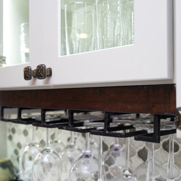 Chic Transitional Grey Kitchen