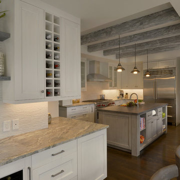 A Bright and Rustic Family-Friendly Kitchen