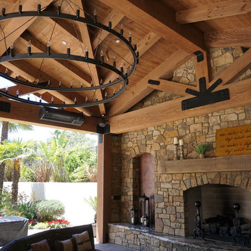 Outdoor Kitchen Entertainment System