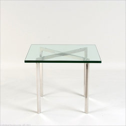 Mies van der Rohe: Exhibition Side Table - Side Tables And End Tables