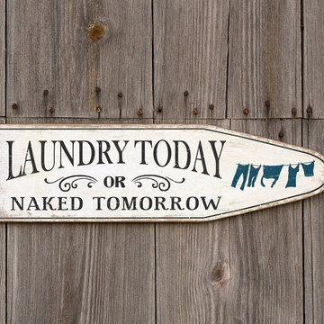 Funny Laundry Sign