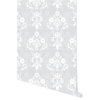 Removable Wallpaper-Enoch-Peel & Stick Self Adhesive, Grays, 24x120