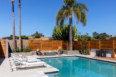Pool - contemporary pool idea in San Diego