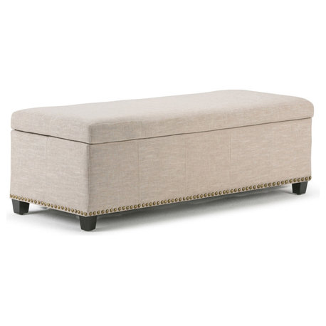 Kingsley Large Storage Ottoman