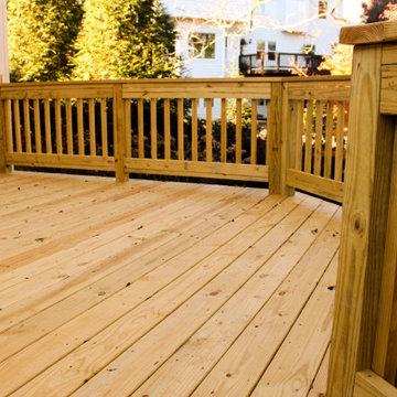 Pressure Treated Wood Deck Resurface in Duluth, GA