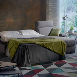 Empire Sectional Sofa-Bed by Vitarelax - Made in Italy - Sleeper Sofas