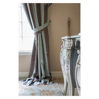 Valance curtains with swags and tails by celuce.com - Seattle - by ...