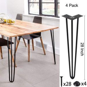 Details about   34" Hairpin Legs Steel Rod Table Coffee Table Home Heavy Duty Furniture Leg 