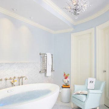 Client's Bathroom Imperia with hot air massage