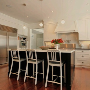 Painted Maple Kitchen Cabinets