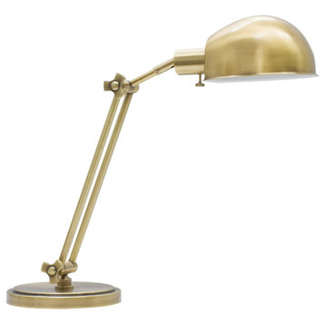 Addison 1 Light Table Lamp, Antique Brass