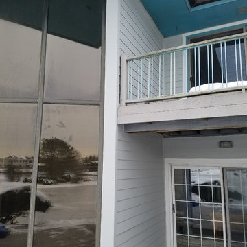 Deerfield, IL Ranch in Light Mist Siding