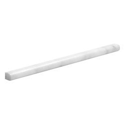 Calacatta T Polished 1/2&times;12 Pencil Liner Marble Mouldings - Products