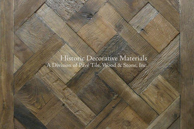 Reclaimed European Oak Engineered Planks and Parquet Flooring