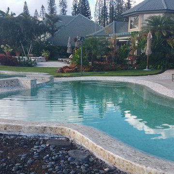 Pineapple Hill: Pool and lanai renovation