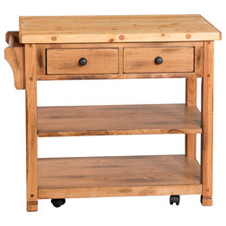 Transitional Kitchen Islands And Kitchen Carts by Sunny Designs, Inc.