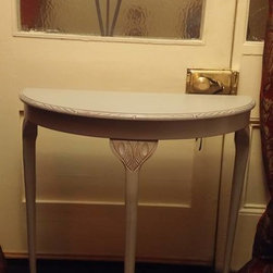 Demi lune console table...SOLD - Products