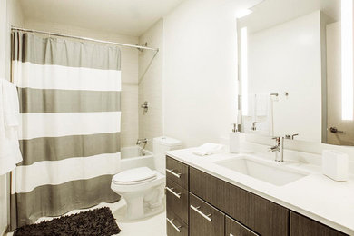 Bathroom - contemporary bathroom idea in Portland