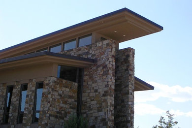 Home design - craftsman home design idea in Phoenix