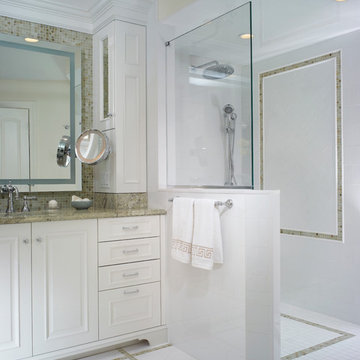 Ho-Ho-Kus Traditional White Bathroom