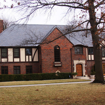 Real Vermont Slate Install color Slate Grey
