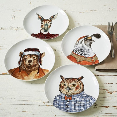 Eclectic Dinner Plates by West Elm