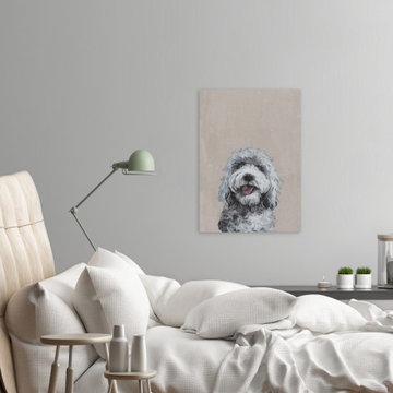 "Simply Furr" Painting Print on Wrapped Canvas