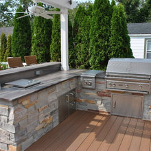 Outside kitchen