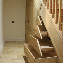 under stairs