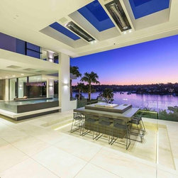 Crema Nova Honed Limestone flooring - Products
