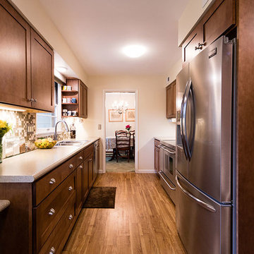 Northwestern West Lafayette Galley Kitchen Remodel