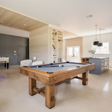 The Perfect Place to Host | Contemporary ADU & Sports Court in Edmond, Oklahoma