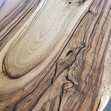 English Walnut Pub w/Waterfall Legs