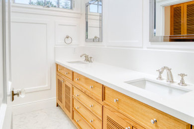 Example of a french country bathroom design in San Francisco