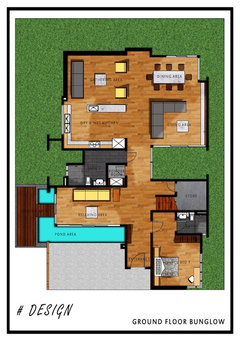 ground floor plan of bungalow