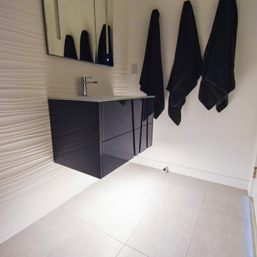 Modern Basement Makeover, Gladwyne PA