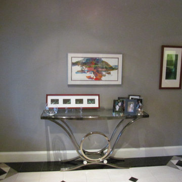 Meyerland Entry Hall, Dining Room and Serving Room