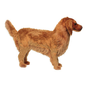 life size golden retriever stuffed animal
