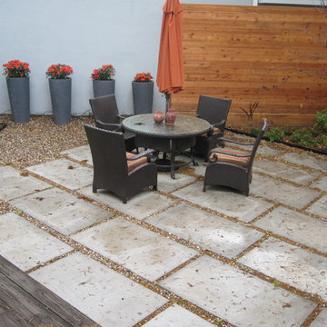 A wrap around garden with a fabulous water featurel!