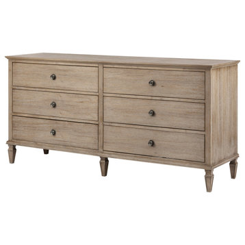 Madison Park Signature Victoria Nightstand, 6-Drawer Dresser