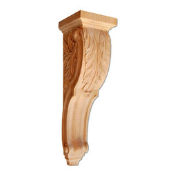 Inviting Home Inc. - Atlanta Xx-Large Wood Corbel, Cherry - Corbels