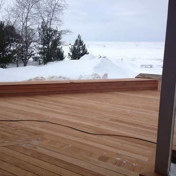 Fijian Genuine Mahogany Deck - Collingwood Ontario