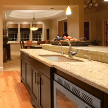 Cherry shaker cabinets/islands
