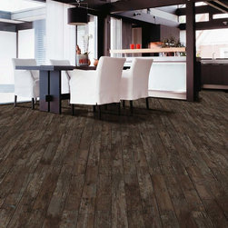 Florim USA Ecowood Wenge Rustic Wood Look Porcelain Tile Flooring - Wall And Floor Tile