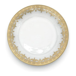 Arte Italica Vetro Gold Salad/Dessert Plate - Salad And Dessert Plates