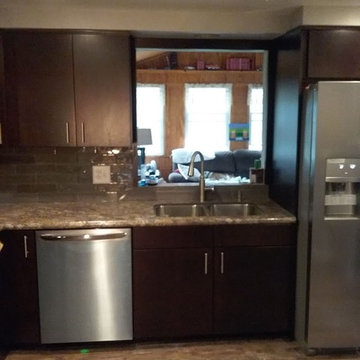 Lancaster- Deep Cherry Kitchen